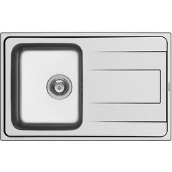 Pyramis Alea Ένθετος Νεροχύτης Inox Αντιστρεφόμενος 79x50cm 107154501