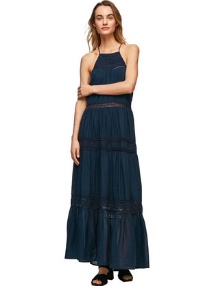 Pepe Jeans Eris Midi Καλοκαιρινό Φόρεμα PL953276-594