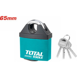 TOTAL ΛΟΥΚΕΤΟ ΑΔΙΑΒΡΟΧΟ ΣΙΔΕΡΕΝΙΟ 65mm (TBLK38651)