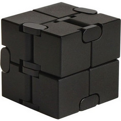 Anti Stress Fidget Infinity Cube Aluminum ΜαύροΚωδικός: 31921703