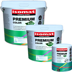 Isomat Premium Color Eco Οικολογικό Πλαστικό Χρώμα Εσωτερικού Χώρου Λευκό 0.75lt