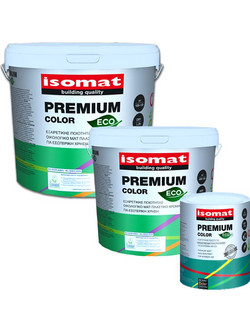 Isomat Premium Color Eco Οικολογικό Πλαστικό Χρώμα Εσωτερικού Χώρου Λευκό 0.75lt