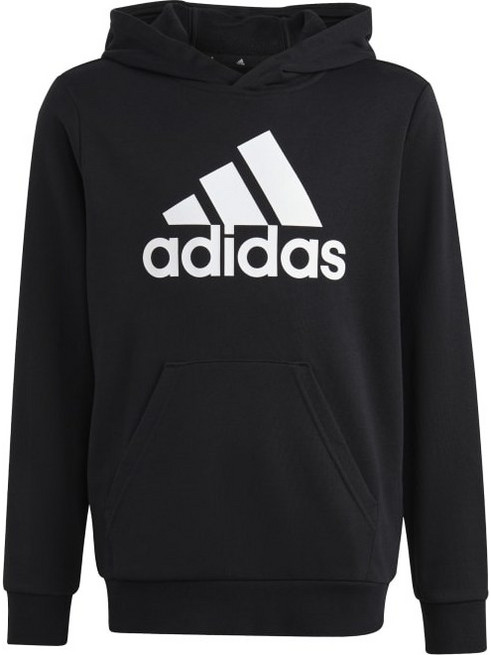 Adidas Παιδικό Φούτερ με Κουκούλα Μαύρο HR6380