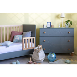 SANTA BEBE Aster Πολυμορφική Κούνια για Στρώμα 70x140cm Γκρι
