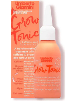 Umberto Giannini Grow Tonic Λοσιόν Μαλλιών για Όγκο & Επανόρθωση 75ml