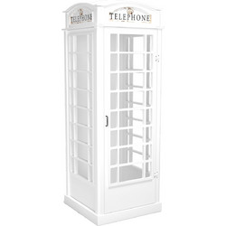 Διακοσμητικό Phone Booth-Leuko