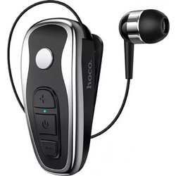 Hoco RT07 Ακουστικό Bluetooth In Ear Πέτου Black