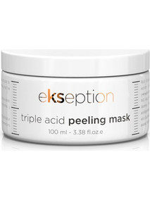 Ekseption Triple Acid Peeling Mask Κρεμώδης Μάσκα Προσώπου για Καθαρισμό 100ml