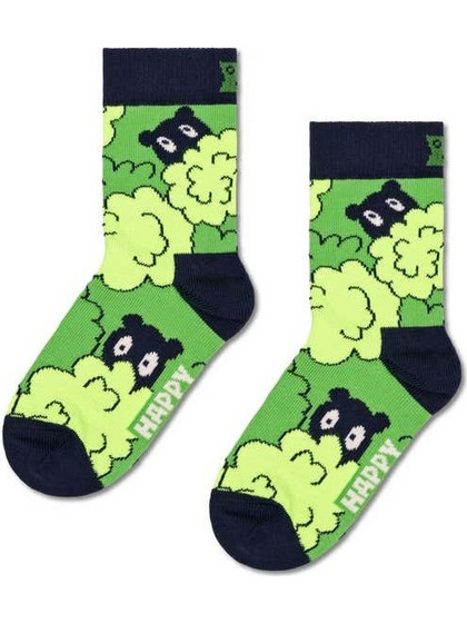 Κάλτσες Happy Socks Peekaboo Πράσινο
