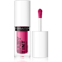 Makeup Revolution Relove Baby Tint Lip Cheek Fuchsia Matte Liquid Κραγιόν 1.4ml