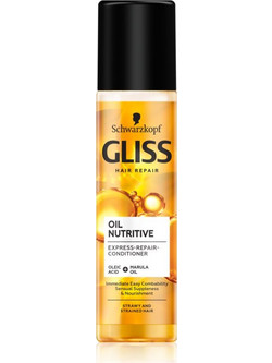 Schwarzkopf Gliss Oil Nutritive Leave In Conditioner Spray για Επανόρθωση για Ξηρά Μαλλιά 200ml