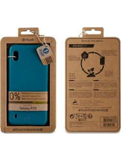 Θήκη Muvit Bambootek για το Galaxy A10 Ocean Blue