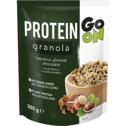Go On Protein Granola Hazelnut, Almond, Chocolate 300gr - Νιφάδες Δημητριακών Με Σοκολάτα & Ξηρούς Καρπούς Χωρίς Προσθήκη Ζάχαρη