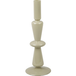 Present Time Sparkle Κηροπήγιο Γυάλινο O9x25 I Grayed Jade