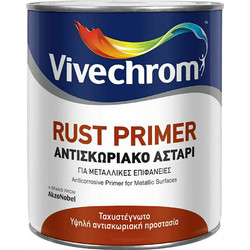 Vivechrom Rust Primer Αντισκωριακό Αστάρι Καφέ 0.75lt