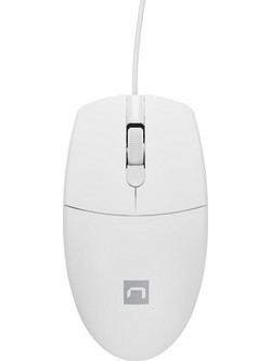 Natec RUFF 2 Ενσύρματο Ποντίκι White