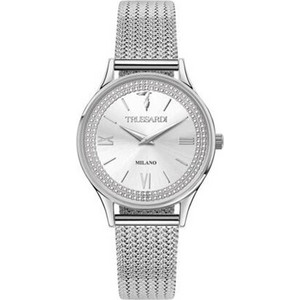 Trussardi T-Star Γυναικείο Ρολόι με Ασημί Μεταλλικό Μπρασελέ R2453152509 Trussardi T-Star Γυναικείο Ρολόι με Ασημί Μεταλλικό Μπρασελέ R2453152509