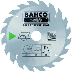 Bahco AB8501-13XF Δίσκος Διαμαντέ Ξύλου 184mm 60 δόντια Φ30