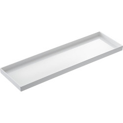Δίσκος μελαμίνης λευκός GN2 4 53x16xΥ3cm σειρά Venezia Leone c471843