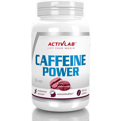 Activlab Caffeine Power 200mg 60 Κάψουλες