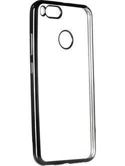 Θήκη Xiaomi Mi A1 / 5X Σιλικόνης Forcell Electro Bumper TPU Silicone Case Slim Fit -Clear /Black