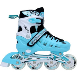 Αθλοπαιδιά Inline Αυξομειούμενα Rollers Τιρκουάζ 3K 2.10305