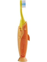 Elgydium Kids Shark 2-6 Παιδική Οδοντόβουρτσα Πορτοκαλί