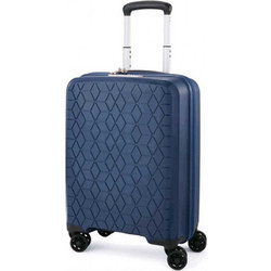Verage Diamond GM18106W Βαλίτσα Καμπίνας 53x38x24cm με 4 Ρόδες Μπλε