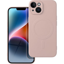 iS TPU SILICONE MAG IPHONE 14 pink backcover
