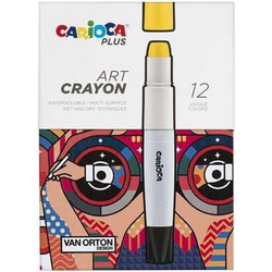 Carioca Van Orton Κηρομπογιές Σετ 12τμχ