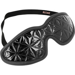 Μαύρη Ανάγλυφη Μάσκα - BegMe Black Edition Premium Blind Mask Black
