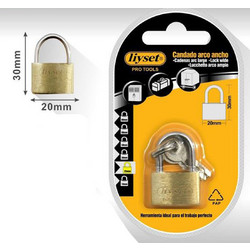 Λουκέτο Πέταλο με Κλειδί 20mm Liyset 159957 - Liyset