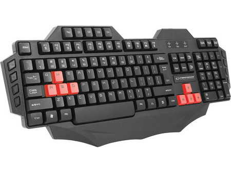 Esperanza EGK402 Gaming Πληκτρολόγιο Black