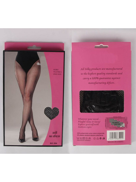 Black Sheer Classic Sexy Fishnet Pantyhose