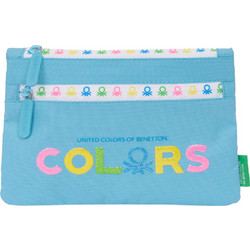 Safta Benetton Spring Sky Κασετίνα Γαλάζια 812451033