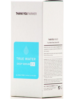 Thank You Farmer True Water Deep EX Ενυδατικό Serum Προσώπου 60ml