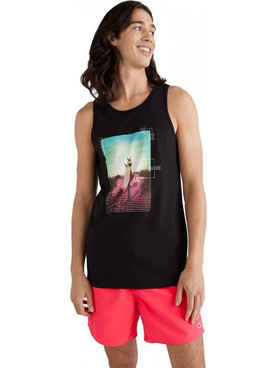 SURFBOARD TANKTOP BLACK OUT