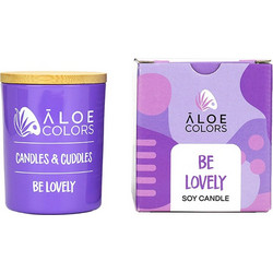 Aloe Colors Soy Candle Be Lovely Αρωματικό Κερί Σόγιας 150gr