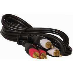 2 RCA + 2 RCA GOLD Cable 1.5-1.8m