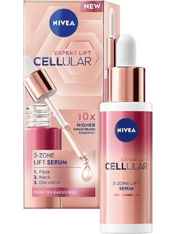 Nivea Expert Lift Cellular 10x Bakuchiol Αντιγηραντικό Serum Προσώπου για Σύσφιξη 30ml