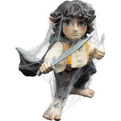 Weta Workshop Mini Epics The Lord Of The Rings Frodo Baggins In The Spider's Wed 11cm