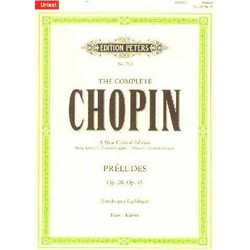 Edition Peters Chopin Preludes Sticky Notes