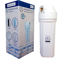 Φιλτροθήκη λευκή κάτω πάγκου PF-HPB12 10" της Poseidon Filter