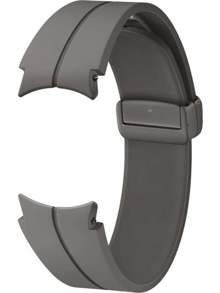 Samsung D-Buckle Sport 20mm Λουράκι Σιλικόνης Grey (Galaxy Watch 4 / Watch 5 / Watch 5 Pro)