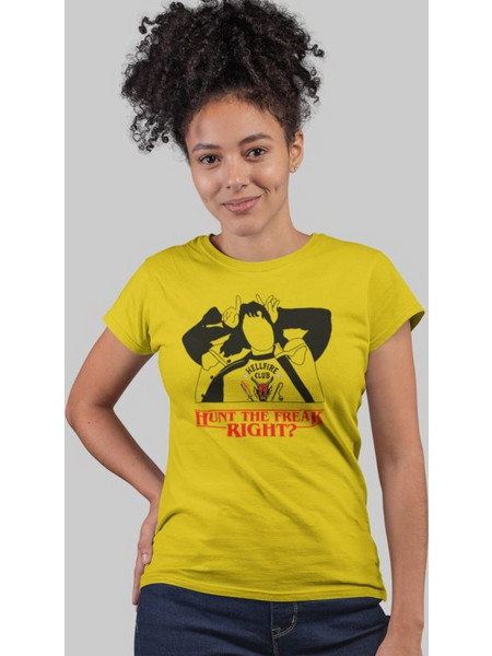 Stranger Things Eddie Munson w t-shirt - GOLD
