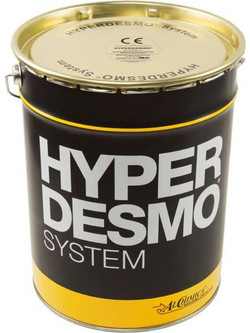 Alchimica Hyperdesmo LV Ελαστομερές Επαλειφόμενο Πολυουρεθανικό Μονωτικό Στεγανωτικό Ταράτσας Γκρι 6kg