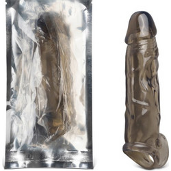 Toyboy Sleeve Κάλυμμα Επιμήκυνσης Πέους 16cm Γκρι