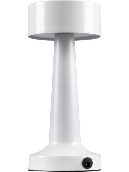 Globostar Bella 76502 Πορτατίφ Αφής LED με Μπαταρία Λευκό Φ9xΥ21cm