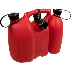 Δοχείο καυσίμων Combi 3 + 1.5Lt Oregon κόκκινο