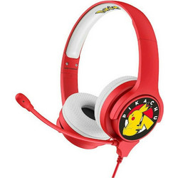 OTL Pokemon Pikachu PK0817 Gaming Headset On Ear Red White